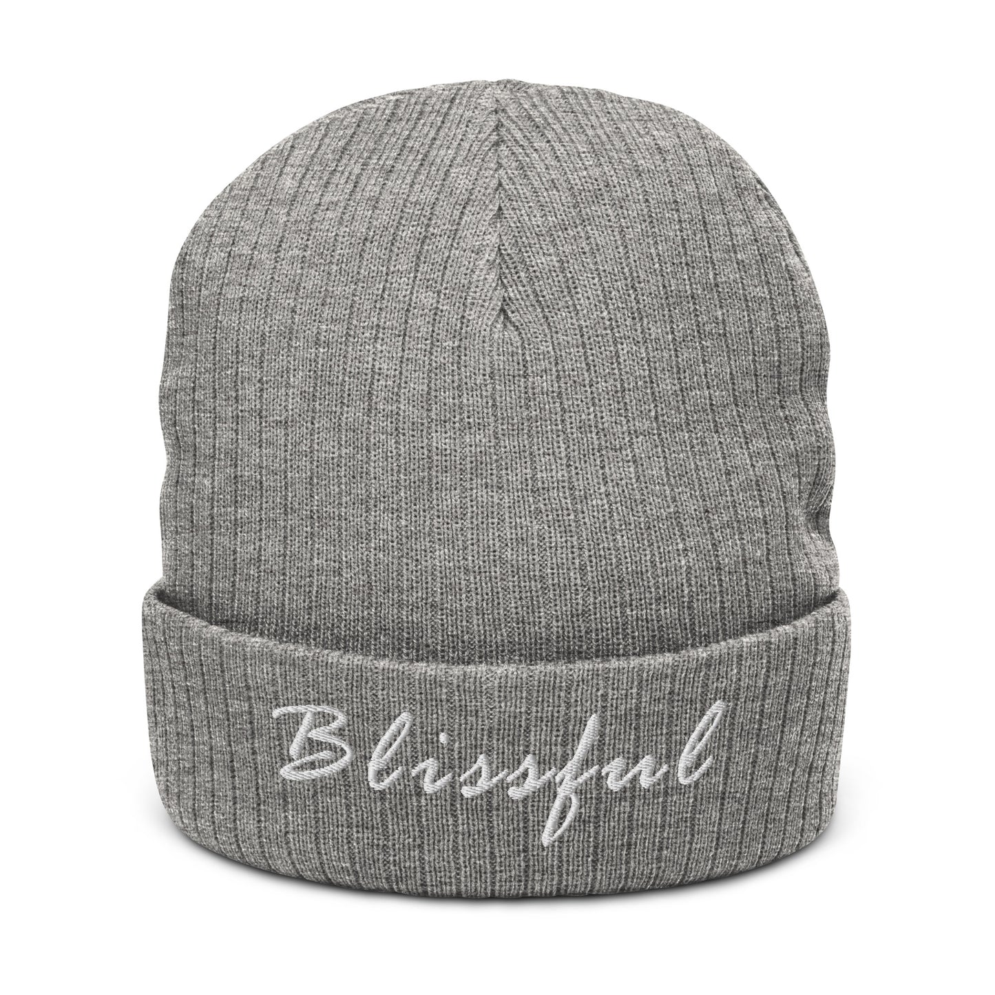Blissful Ribbed Knit Beanie - Hetepu