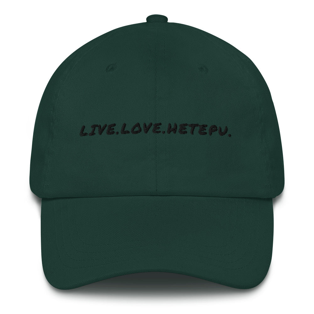 LIVE.LOVE.HETEPU Dad hat - Hetepu