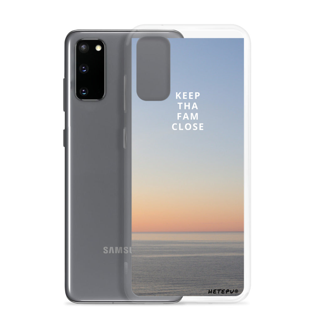 Keep The Family Close Samsung Case - Hetepu