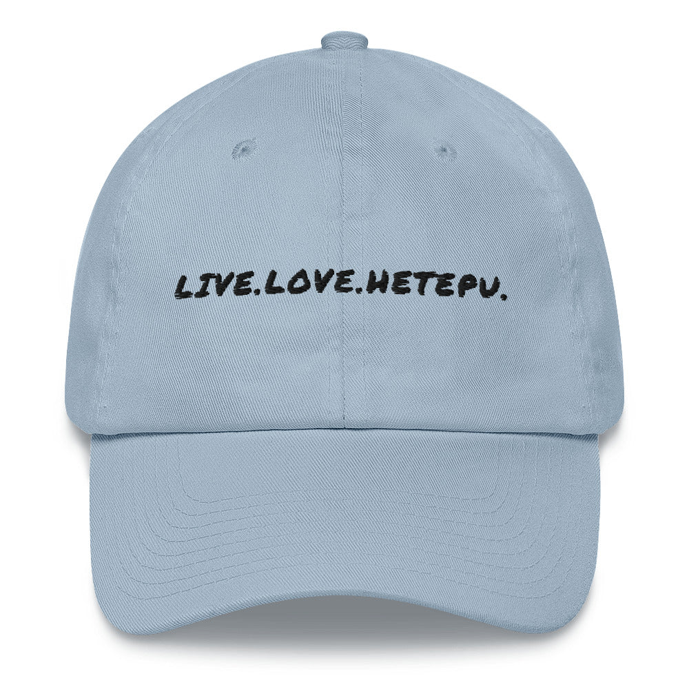 LIVE.LOVE.HETEPU Dad hat - Hetepu