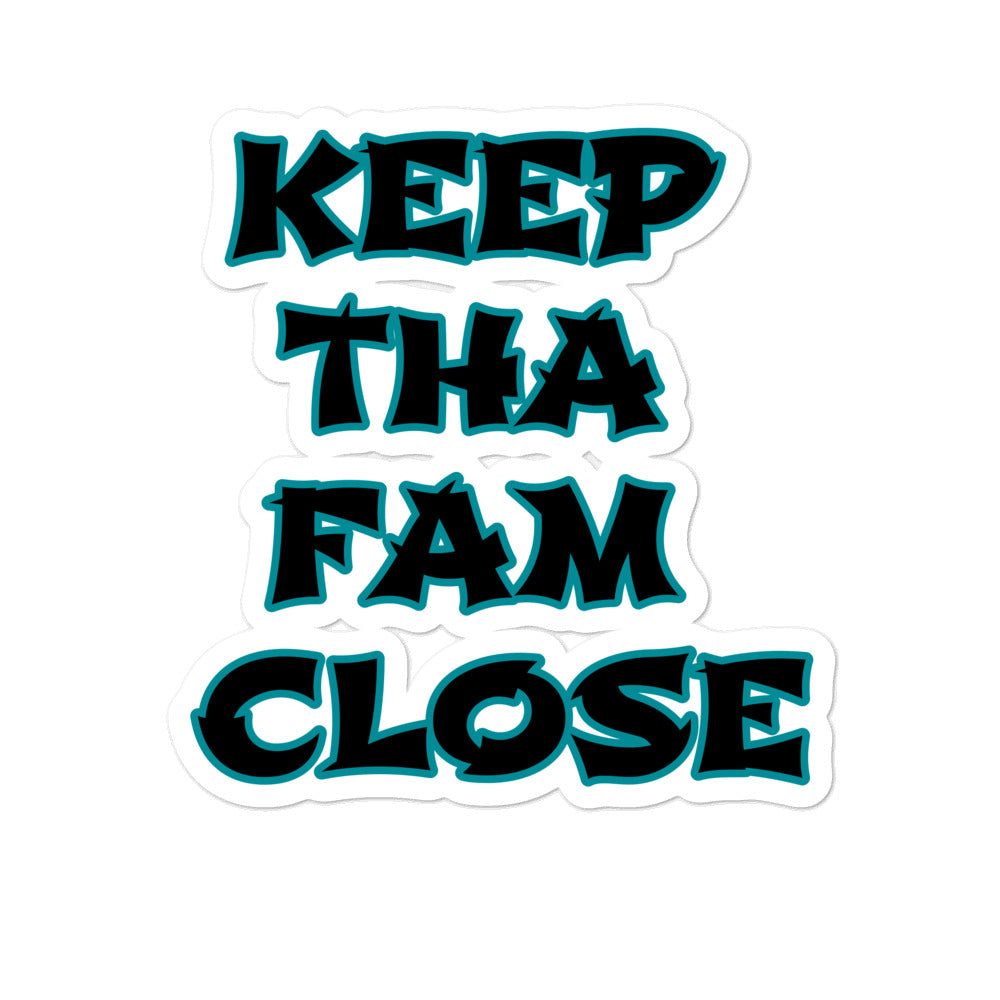 'Keep Tha Family Close' Shoji stickers