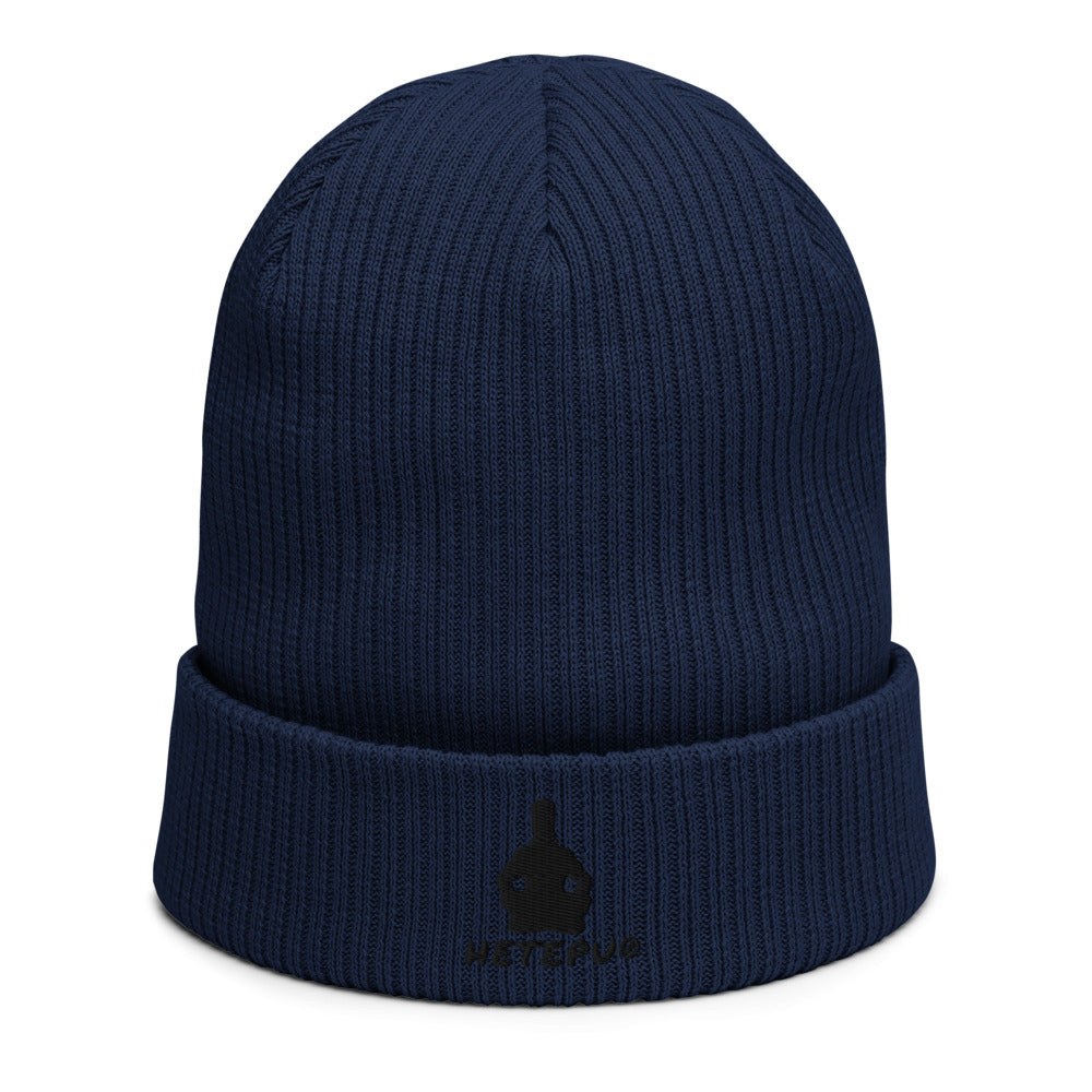 Tranquil Warrior Ribbed Beanie - Hetepu