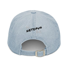 Load image into Gallery viewer, Nomadic Innovators x HETEPU Denim Hat
