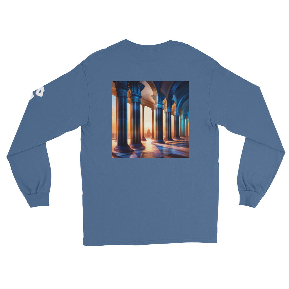 Reishi Pillars Long Sleeve Shirt - Hetepu