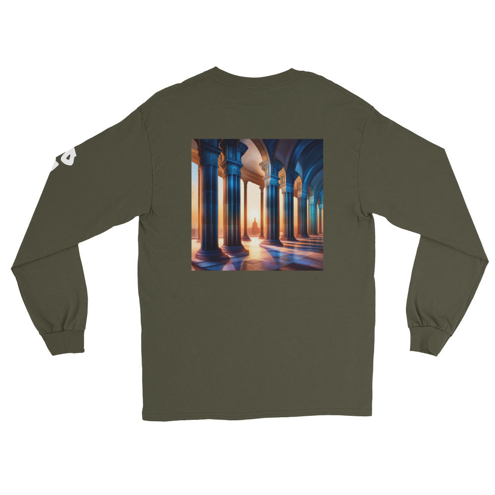 Reishi Pillars Long Sleeve Shirt - Hetepu