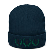 Load image into Gallery viewer, Crown Of Heaven Ribbed knit beanie

