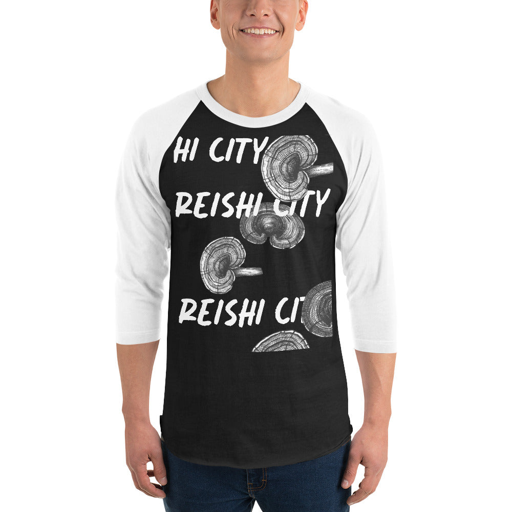 Reishi City Baseball Tee