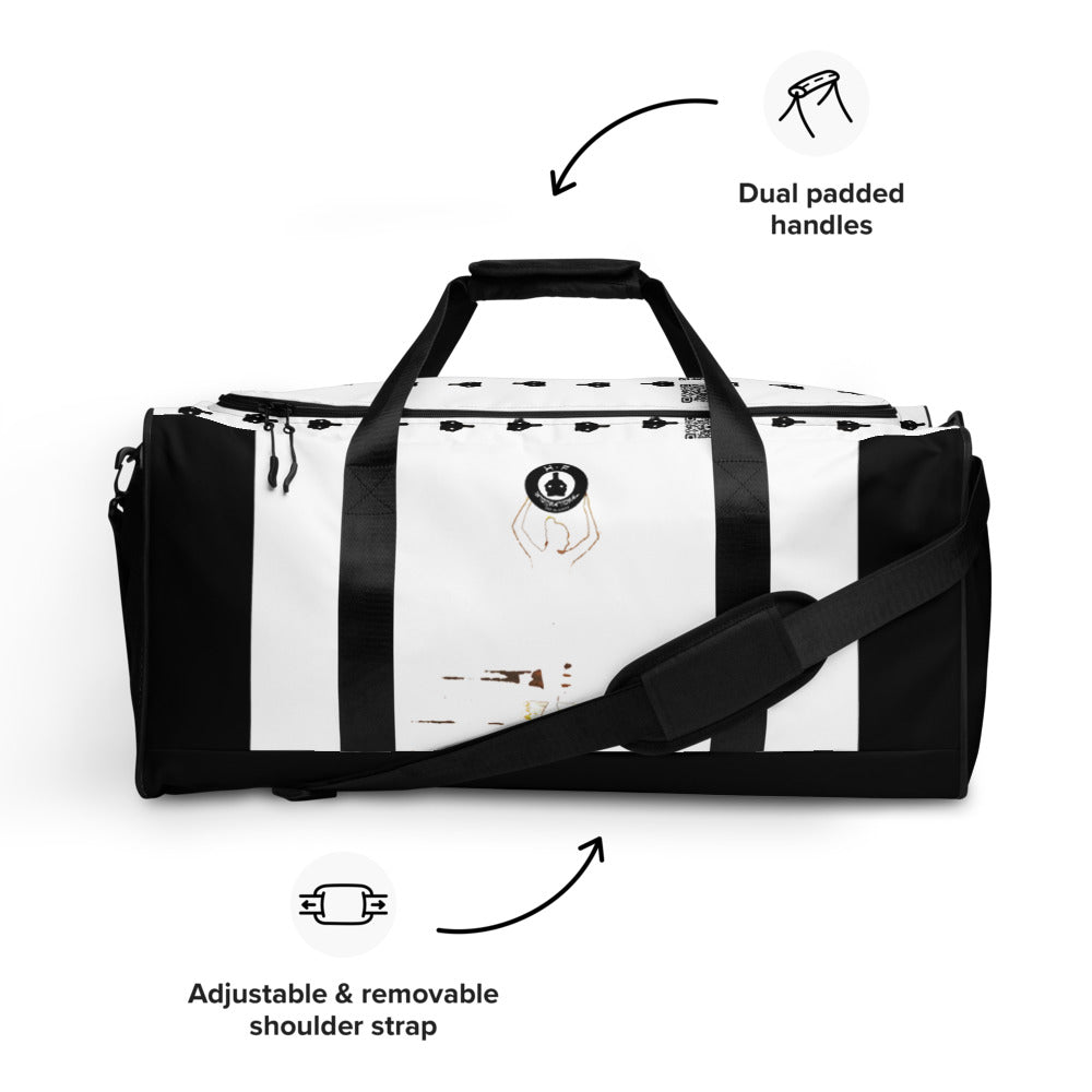 'Hetepu Supreme' NFT QR Code Duffle - Hetepu