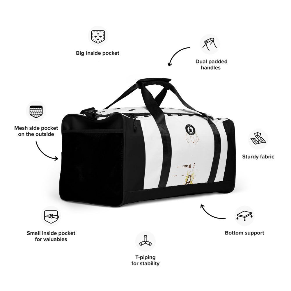 'Hetepu Supreme' NFT QR Code Duffle - Hetepu