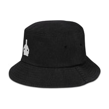 Load image into Gallery viewer, Tranquil Warrior Denim Bucket Hat
