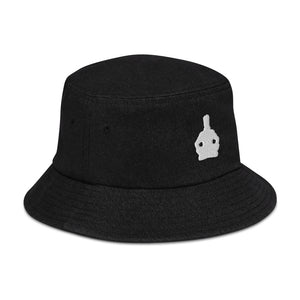 Tranquil Warrior Denim Bucket Hat