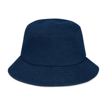 Load image into Gallery viewer, Tranquil Warrior Denim Bucket Hat
