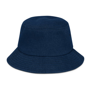 Tranquil Warrior Denim Bucket Hat