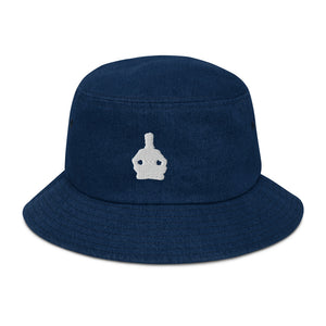 Tranquil Warrior Denim Bucket Hat