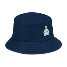 Load image into Gallery viewer, Tranquil Warrior Denim Bucket Hat
