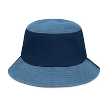 Load image into Gallery viewer, Tranquil Warrior Denim Bucket Hat
