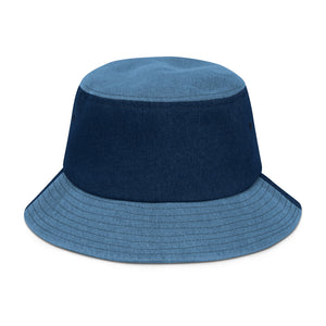 Tranquil Warrior Denim Bucket Hat