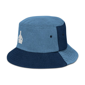 Tranquil Warrior Denim Bucket Hat
