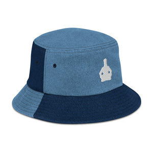 Tranquil Warrior Denim Bucket Hat