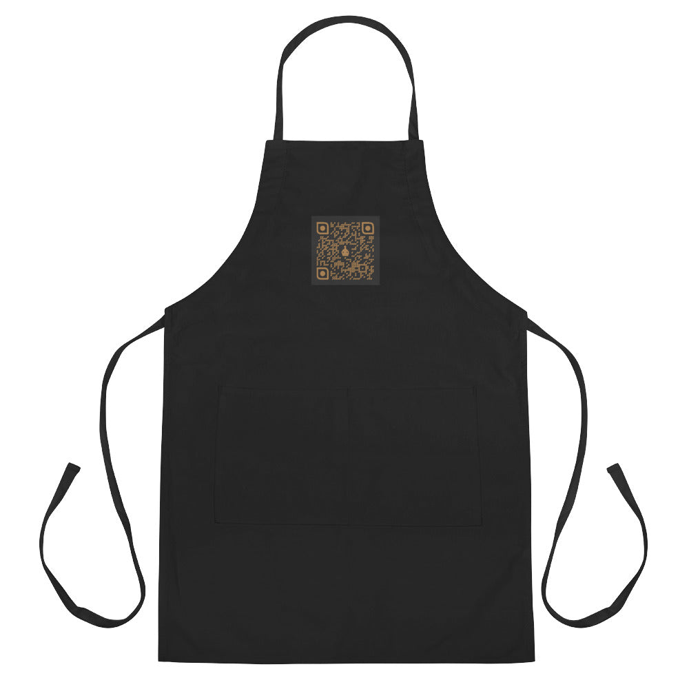 HETEPU SUPREME QR NFT Embroidered Apron