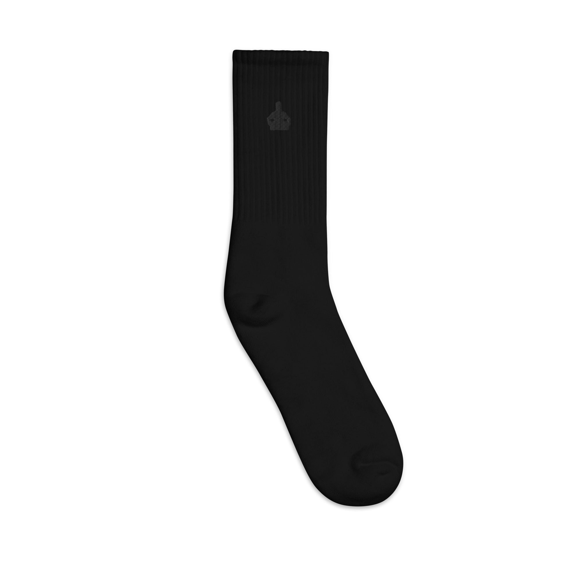 Tranquil Warrior Embroidered Socks - Hetepu
