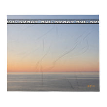 Load image into Gallery viewer, &#39;Peace + Prosperity&#39; Throw Blanket
