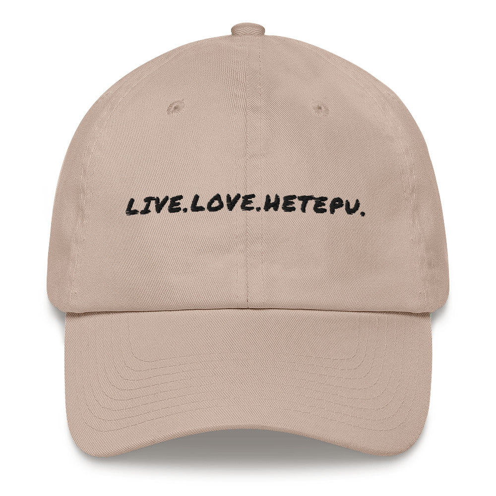 LIVE.LOVE.HETEPU Dad hat