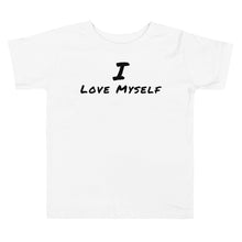 Load image into Gallery viewer, I Love Myself Toddler  Tee
