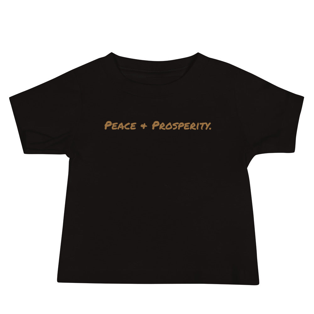 Peace + Prosperity Baby Jersey Short Sleeve