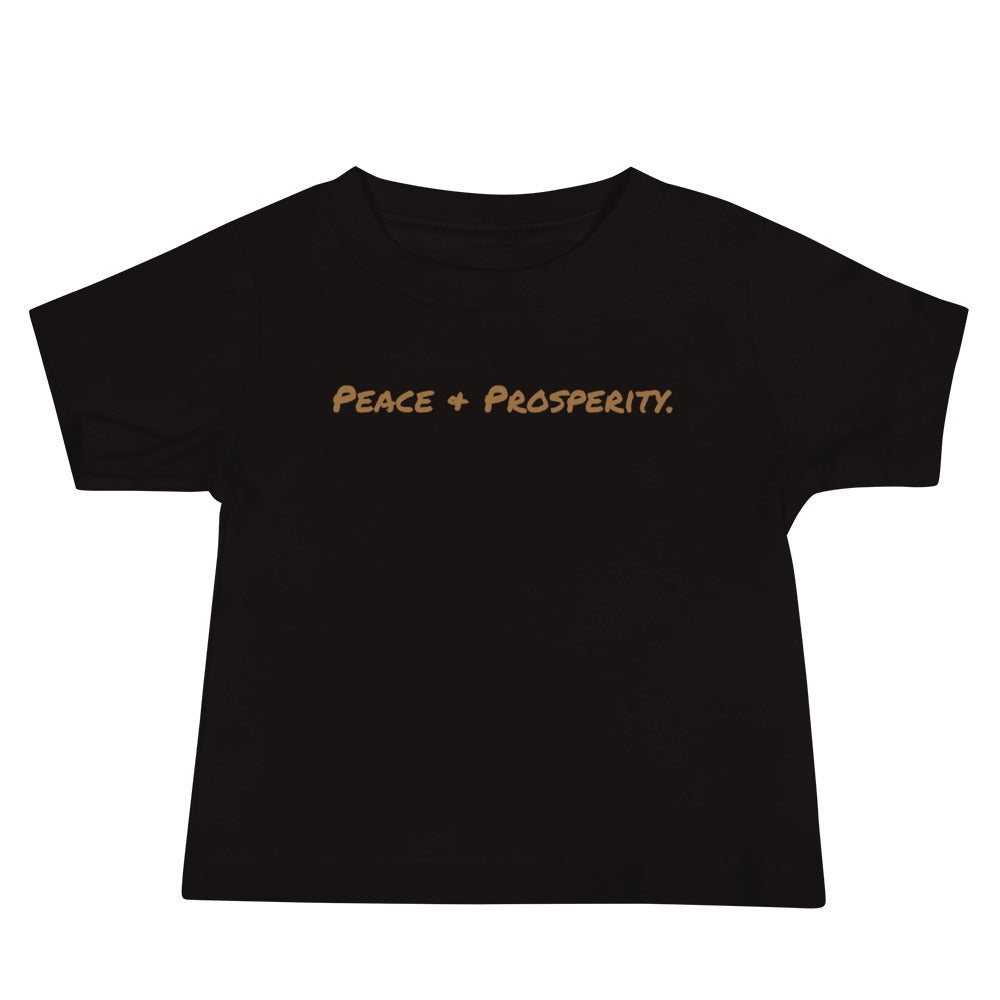 Peace + Prosperity Baby Jersey Short Sleeve - Hetepu
