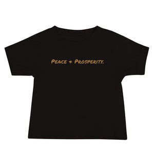 Peace + Prosperity Baby Jersey Short Sleeve