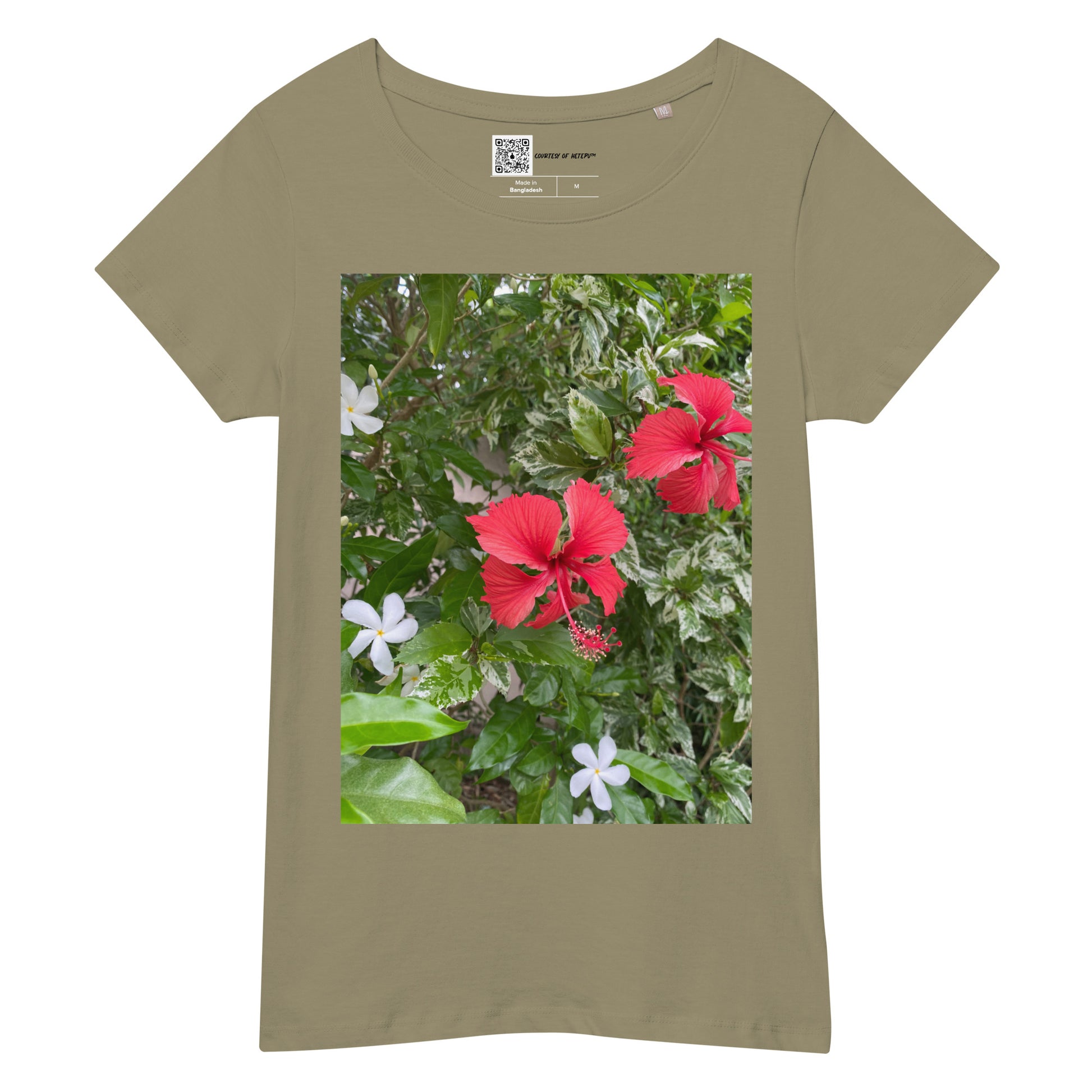 The Hibiscus Women's Tee - Hetepu